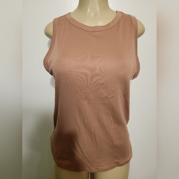 A New Day Sleeveless Tank Brown Summer Spring XXL - Picture 1 of 3